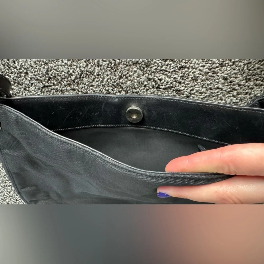 Gucci vintage black shoulder bag